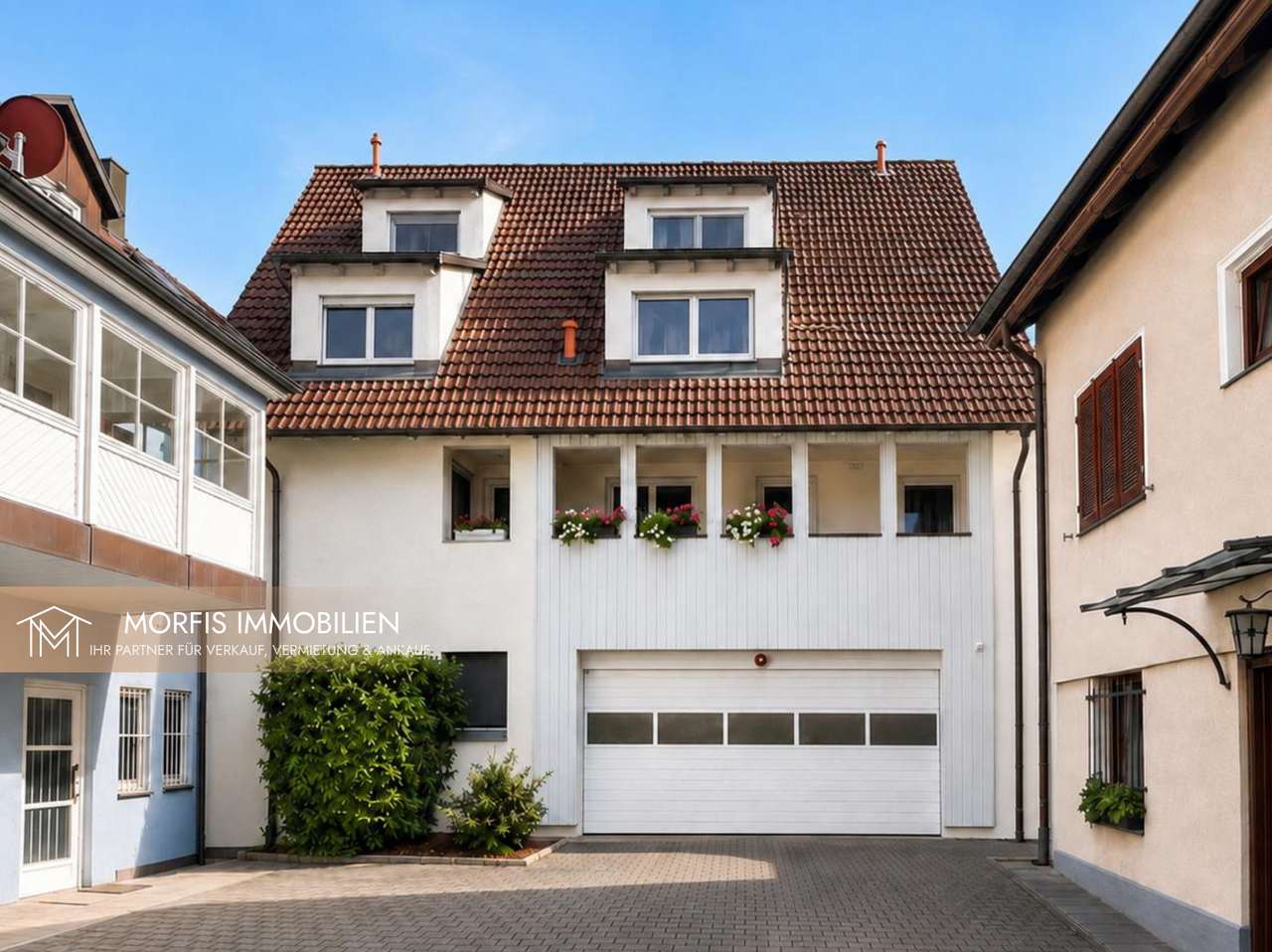 Wohnen wie im eigenen Haus: 4-Zimmer-Maisonette mit eigenem Eingang, Terrasse und Tiefgarage